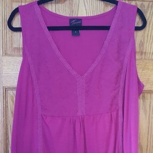 Torrid Embroidered Tank Top